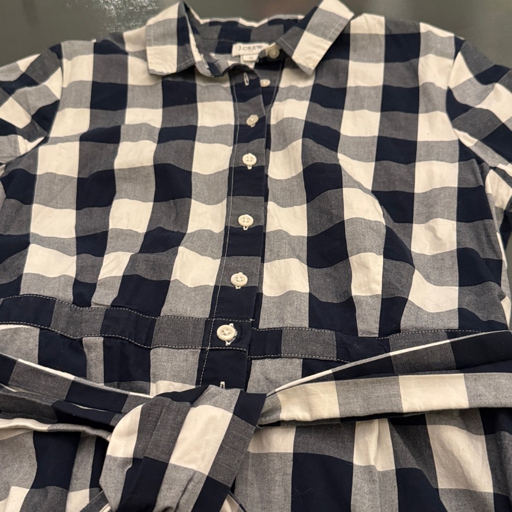 J. Crew Buffalo check shirt dress - Picture 11 of 13
